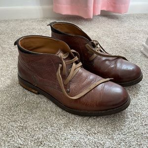 Cole Haan Ogden Stitch Leather Chukka Boots